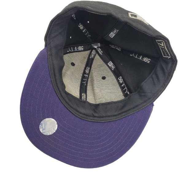 59fifty Tampa Bay Rays Flat Billed Hat Size 7 3/4 Cooperstown Collection New Era - Picture 9 of 9